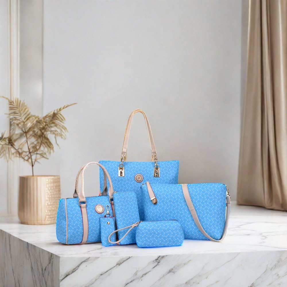 Cartera de 6 piezas