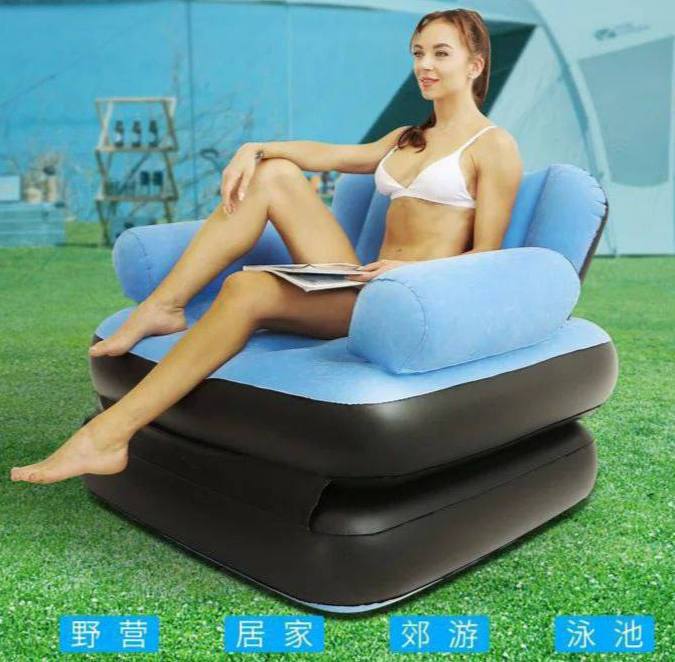 Sofa Cama Inflable Portatil Plegable