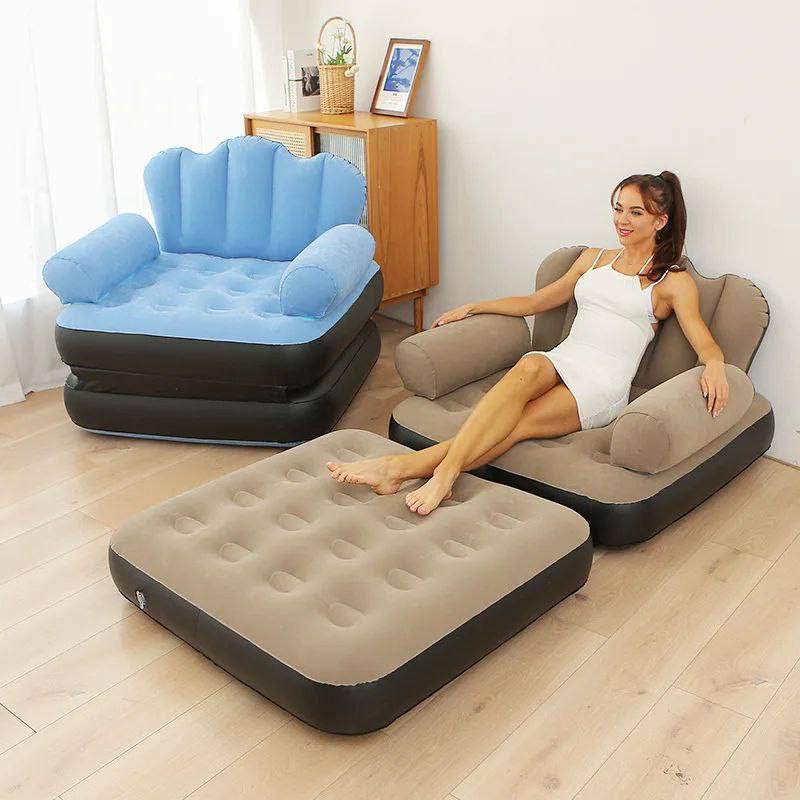 Sofa Cama Inflable Portatil Plegable